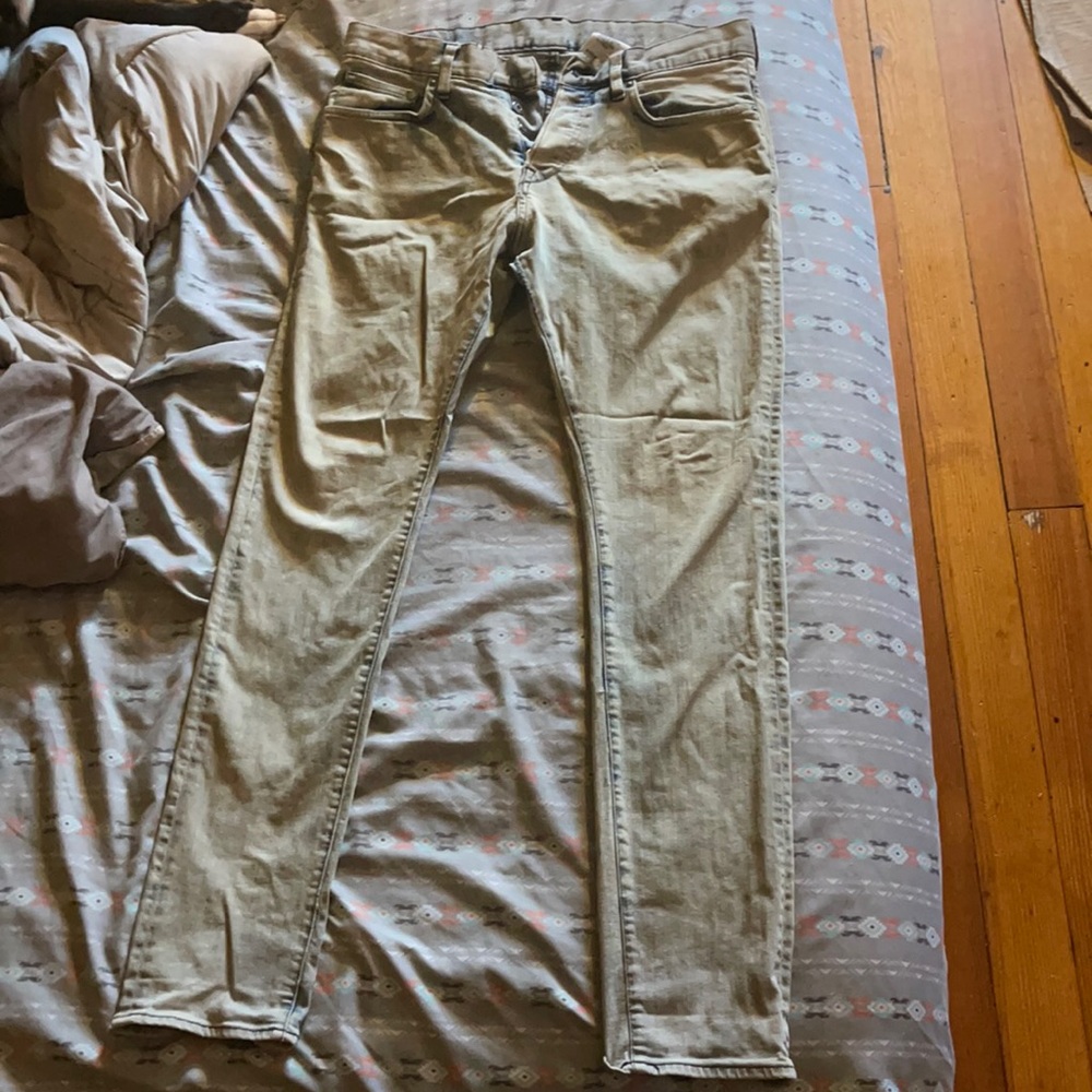 H&M Slim Low Waist Blue/Grey Jeans Size 32/32
